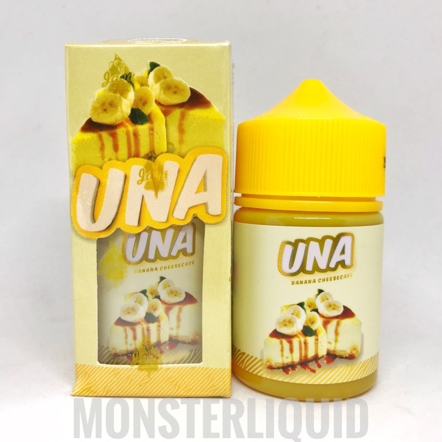 UNA BANANA CHEESECAKE BY IDJ X VAPORKING 3MG 60ML