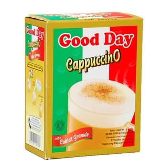 

GOOD DAY CAPPUCCINO BOX ISI 5 SACHET