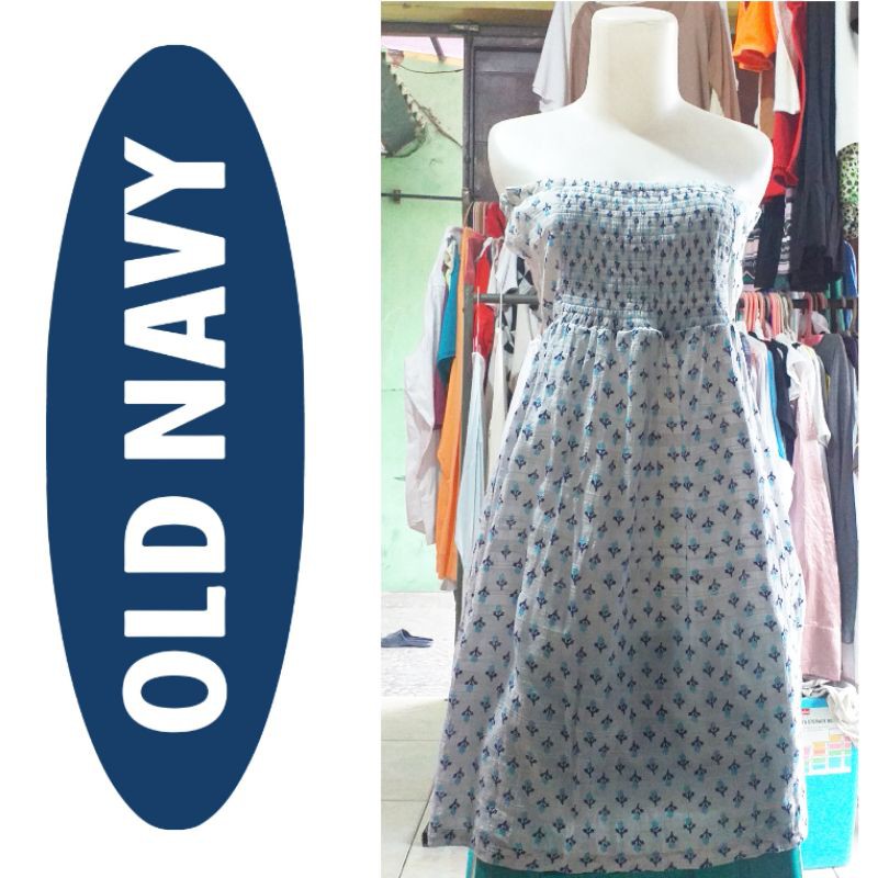 Dress Tube Girls Old Navy Anak Perempuan Dewasa Gaun Polkadot