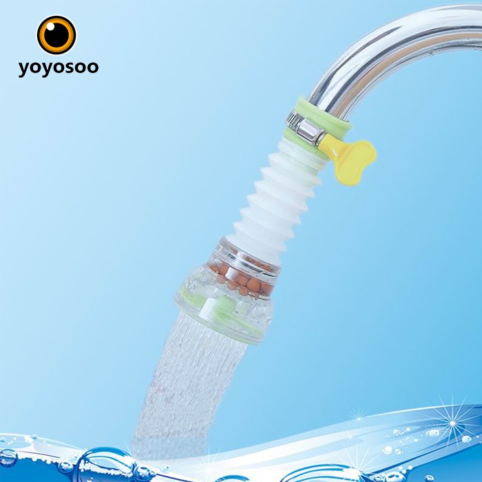 Sambungan Keran Kran Air Faucet Plastic Shower Head Water Saving-yoyosoo