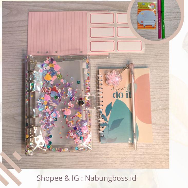 

Sangat Nyaman.. (PAKET HEMAT 1) A6 Binder Nabung / Binder Keuangan / Cover Binder / Binder Sinking fund