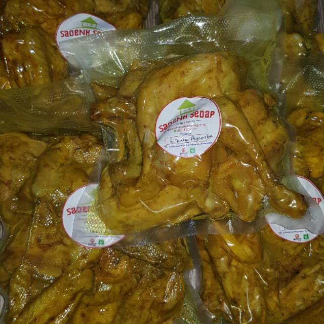 

Ayam Presto Bumbu Kuning isi 6potong