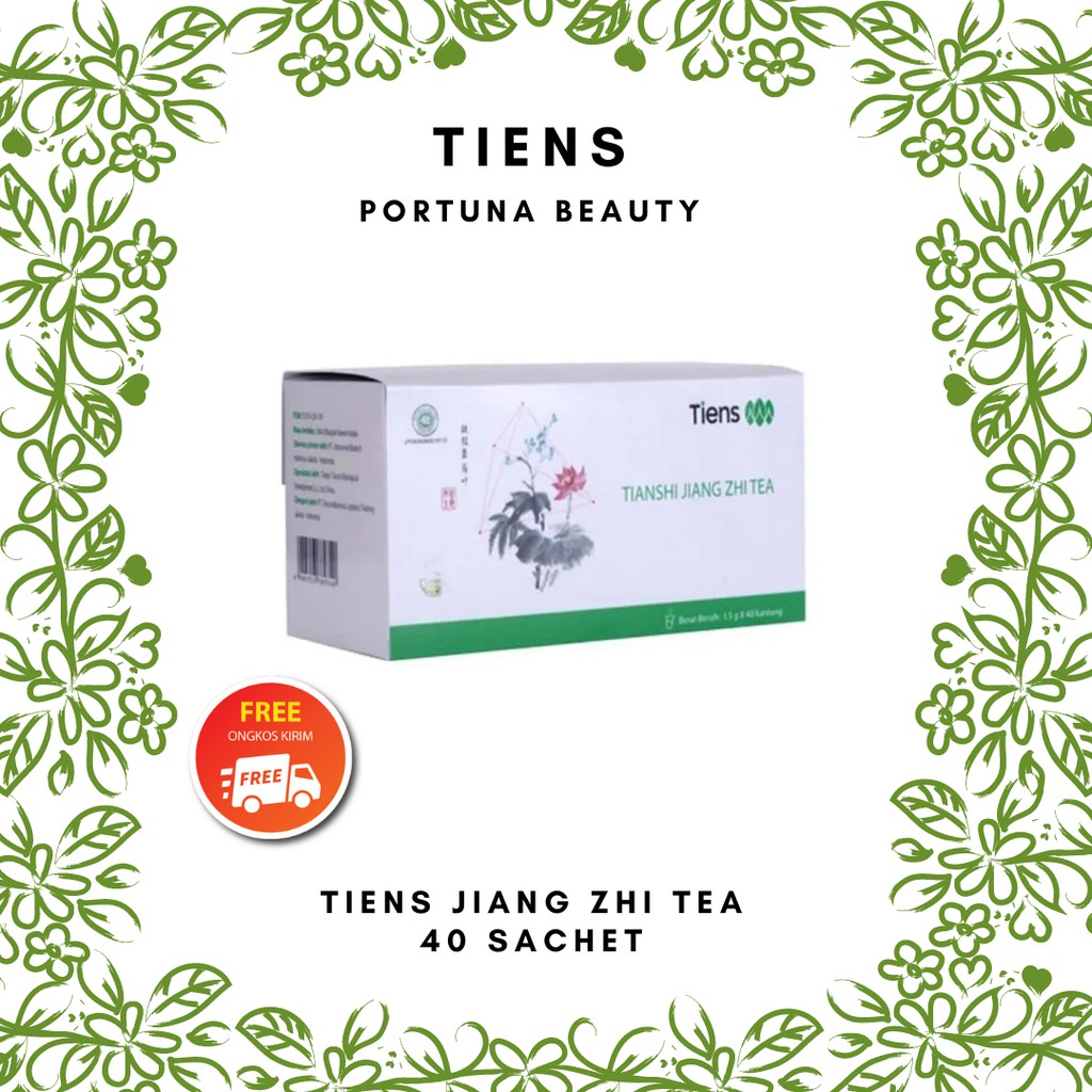 

TIENS JIANG ZHI TEA 40 SACHET (MENURUNKAN KADAR LEMAK BERLEBIH DALAM DARAH)