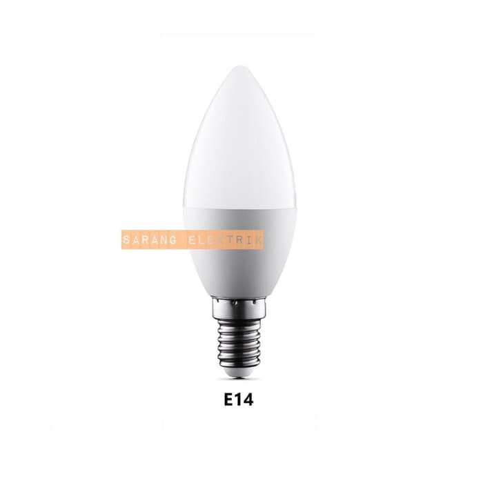 Lampu Candle E14 LED 3W fitting Hias 3 w watt bohlam lilin gantung