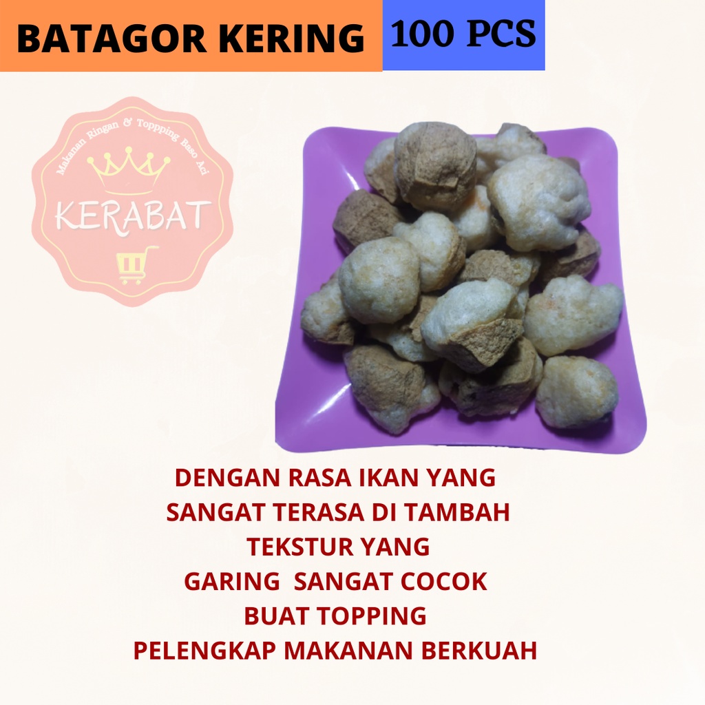 

Cuanki Tahu Pasung Kering Batagor Kering Isi 100 Pcs Topping Baso Aci Dan seblak