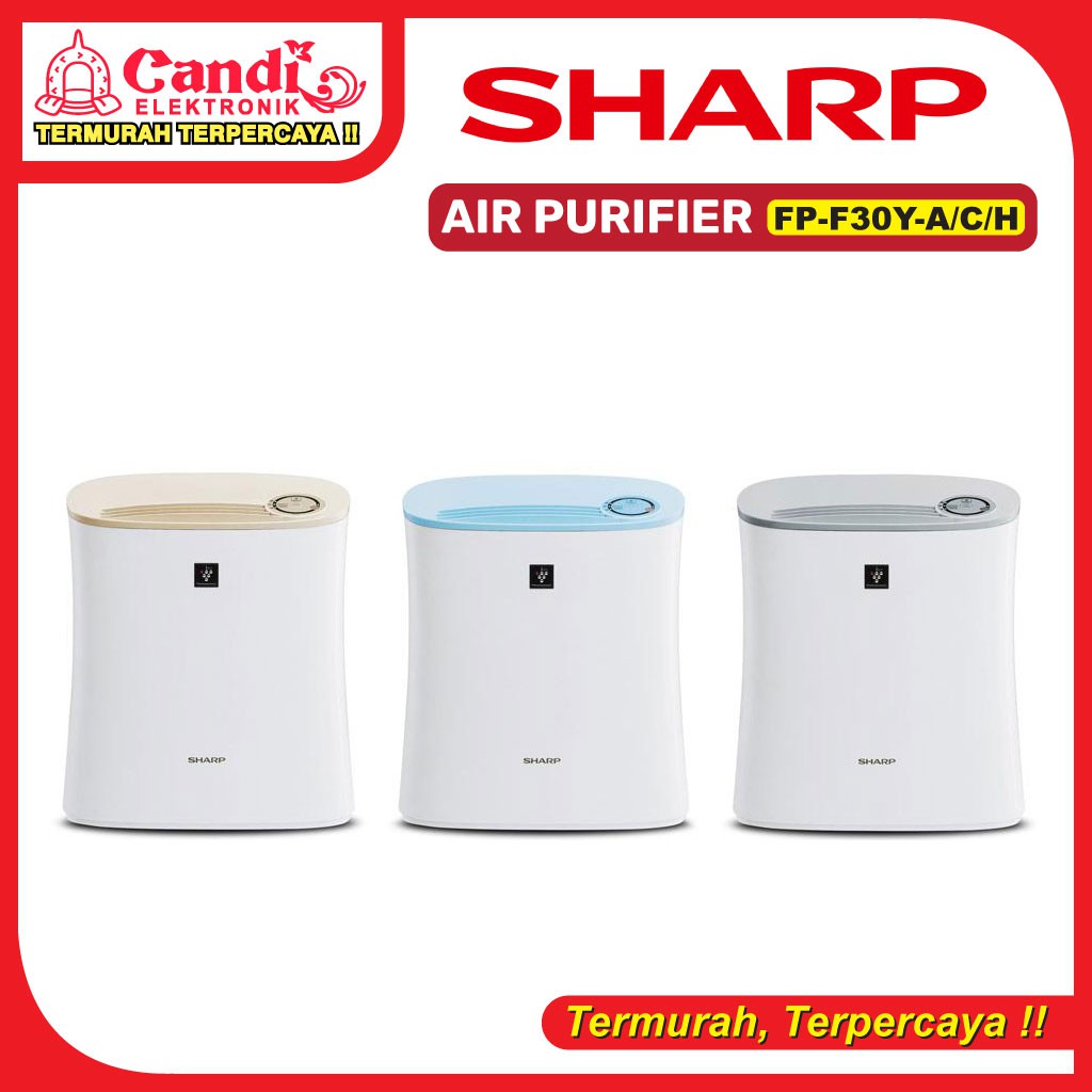 sharp air purifier penjernih udara   fp f30y a c h