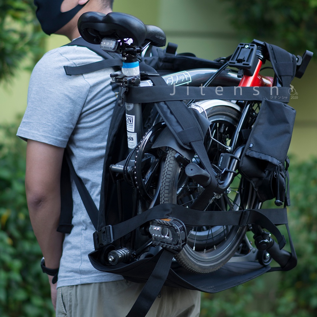 Folding bike bags for loading | Tas loading sepeda lipat 16 -20 inch jitensha.id