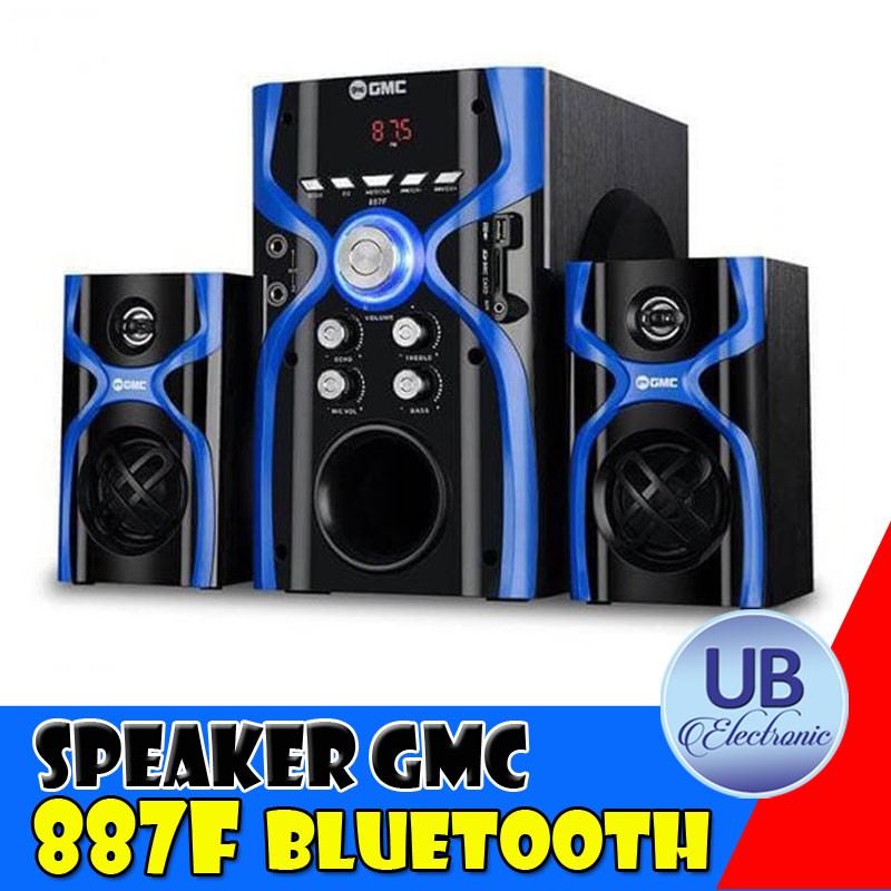 SPEAKER GMC 887F SPEAKER AKTIF BLUETOOTH KARAOKE