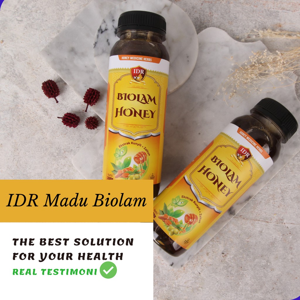IDR Madu Biolam  Obat Kanker Lambung // Obat Tukak Lambung  330 gram
