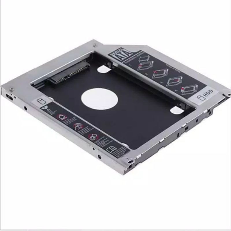 HDD Caddy Slim 9,5mm SATA DVD slot Harddisk