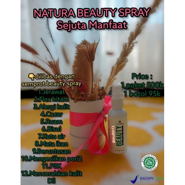 NATURA BEAUTY SPRAY ORI