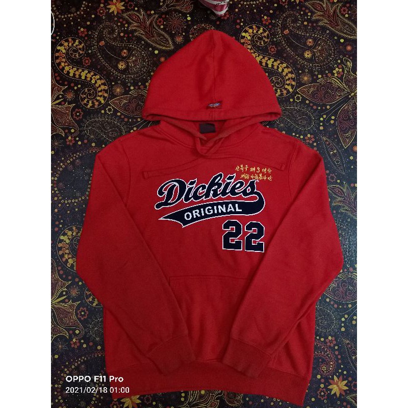 Hodie dickies merah second original