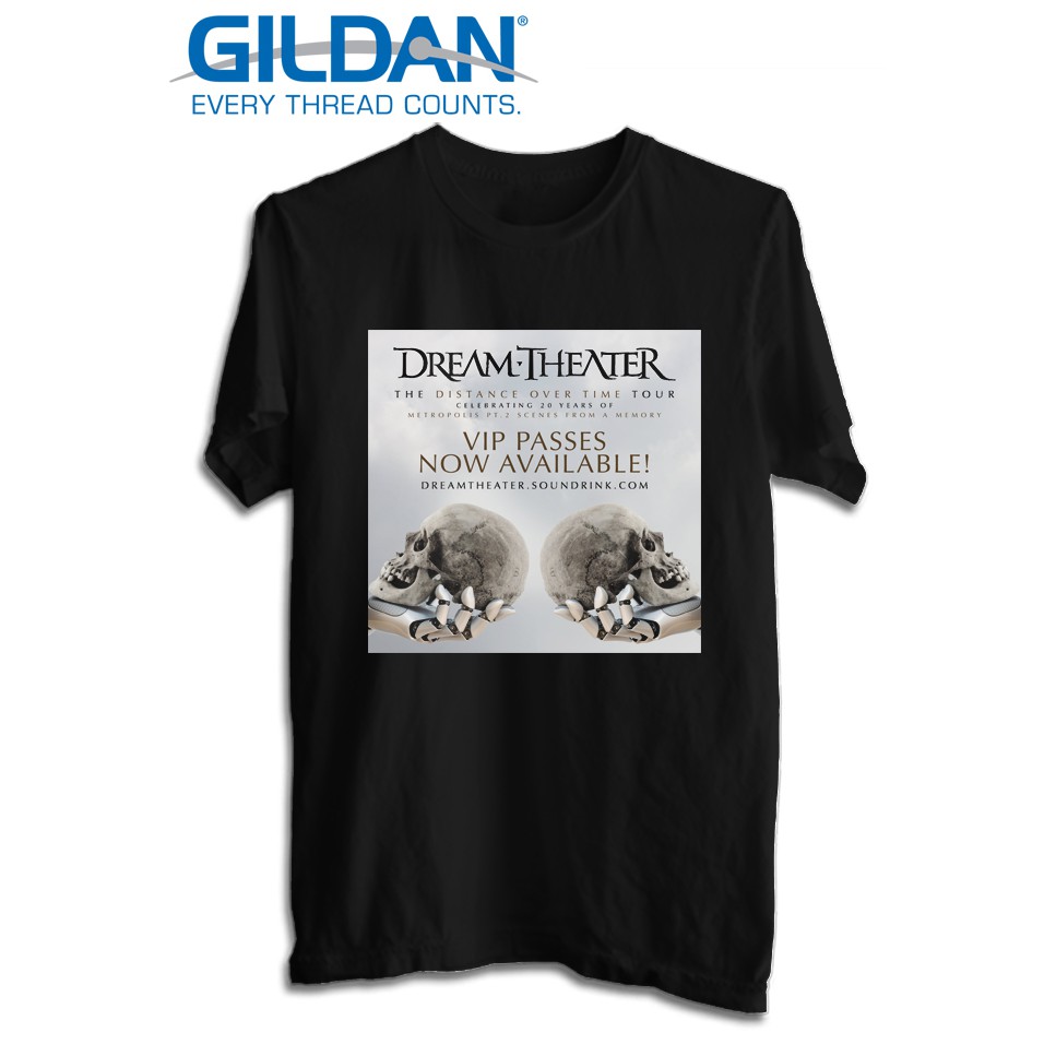 KAOS BAND DREAM THEATER TSHIRT ORIGINAL GILDAN SOFTSTYLE DRT 42