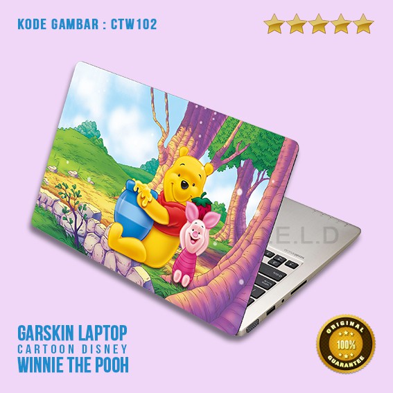 Garskin / Skin / Cover / Stiker Laptop - Ct Winnie the Pooh 2