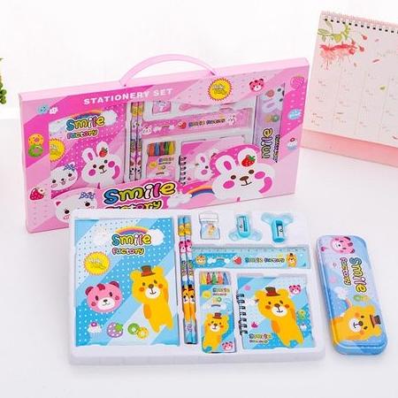 

Set alat Tulis Karakter teddy Alat tulis bear Alat tulis Anak - Biru Muda