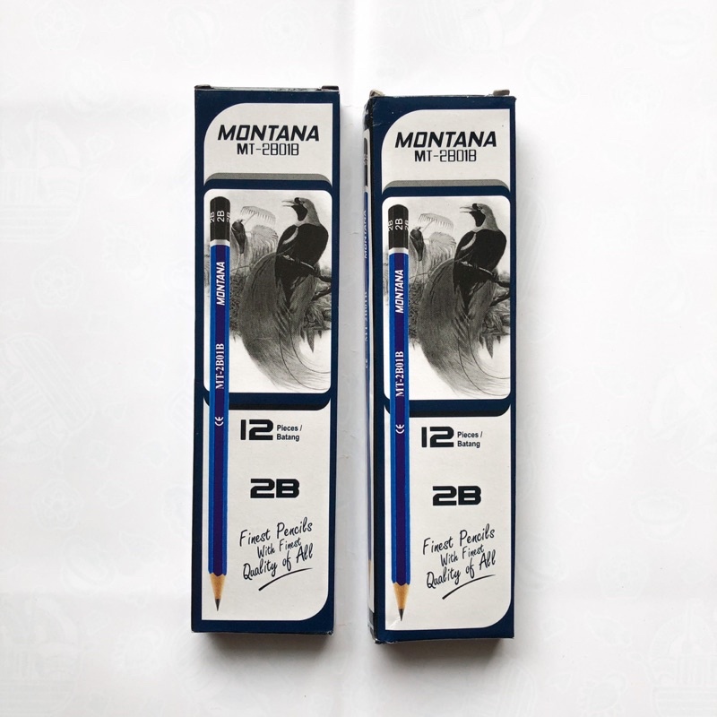 (12 Pcs) Pensil 2B Montana