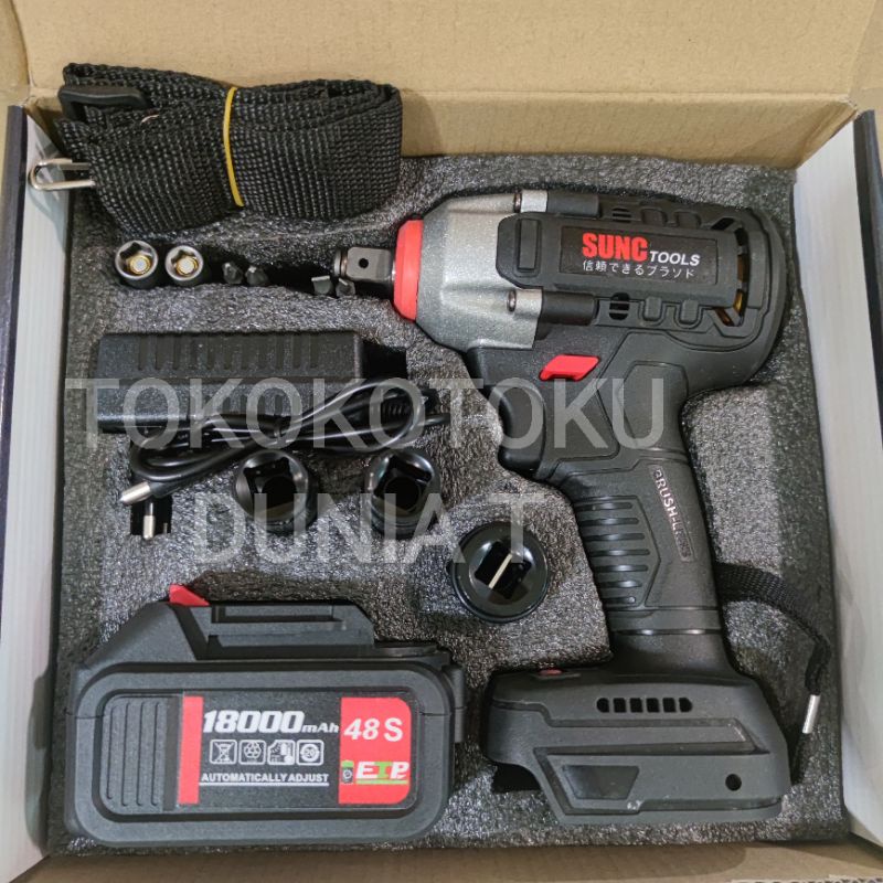 CORDLESS IMPACT WRENCH SUNC TOOLS BRUSHLESS 48V | JLD 48s