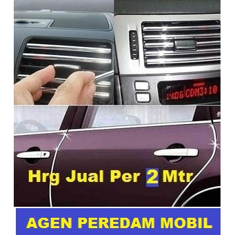 TERMURAH List Dekorasi AC mobil.Interior Mobil,AVANZA,CALYA,AGYA,LIST CHROME,SIGRA,XENIA