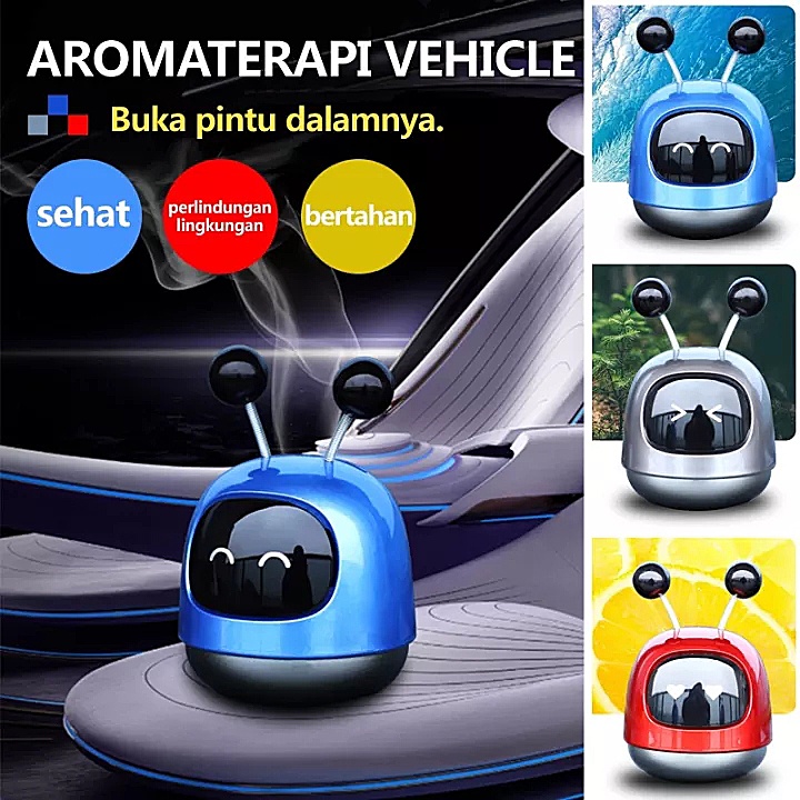 Parfum Mobil Dekorasi Robot Goyang Aromaterapi Interior farfum Mobil pengharum pewangi mobil