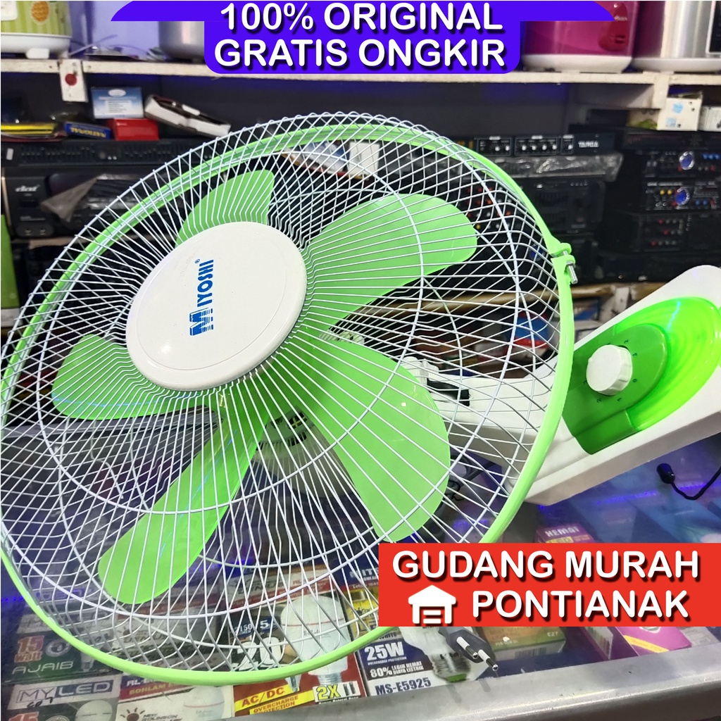 Kipas Angin Dinding  YASAKA / Miyohi 3 / 5 Sayap wallfan Cepat dan kencang / Wall Fan 16inch 16&quot; /Kipas angin dinding yasaka atau miyoshi