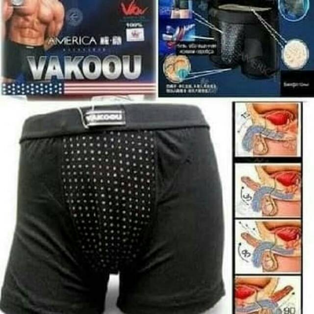 VAKOOU / VAKOU / CELANA DALAM KESEHATAN PRIA MAN COWOK ORIGINAL VAKOOU