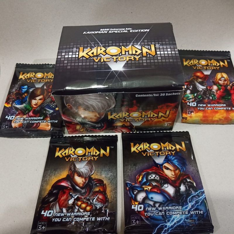 1 box puzle karoman 3D  30pcs