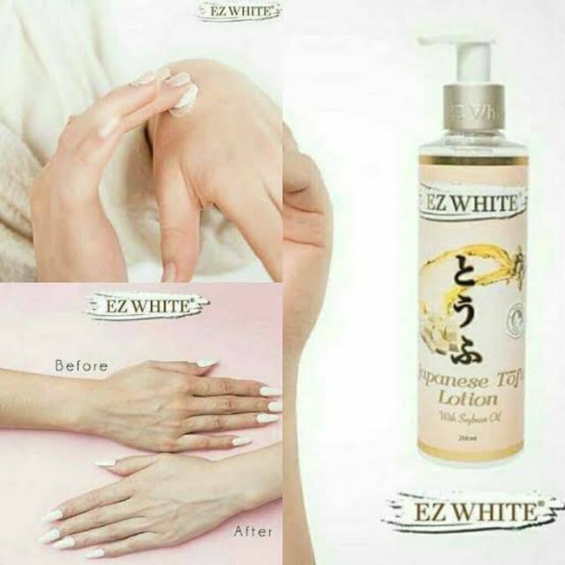 BODY LOTION TOFU PEMUTIH BADAN - EZ WHITE JAPANESE TOFU LOTION