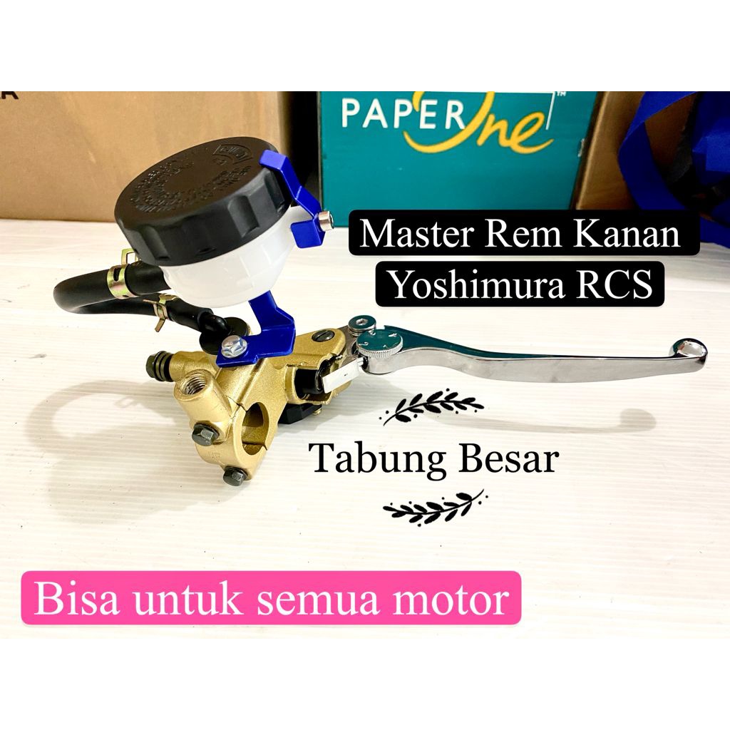MASTER REM KANAN KRS ORI PNP TABUNG PNP HANDLE CHROME GOLD BRB TABUNG YOSHIMURA KRS UNIVERSAL MOTOR MODEL NISSIN Nmax Pcx Beat Vario Scoopy Revo Supra Sonic Mio Xeon Jupiter Maxi Lexi Aerox Xride Fino Soul Freego  R25 KLX Crf Genio Cros Vixion Byson Forza