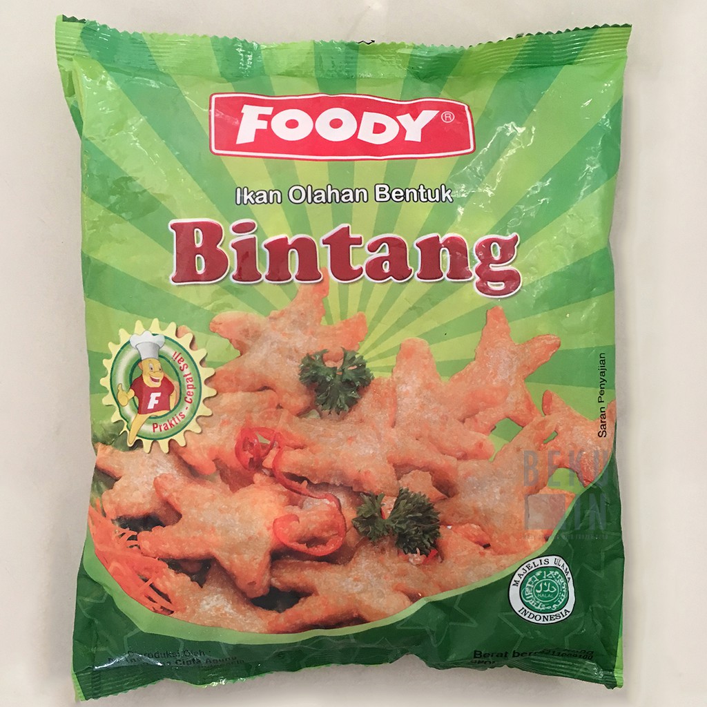 Minaku Foody Bintang 500gr / Foody Tenpura Bintang