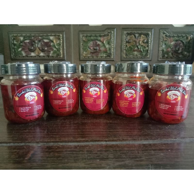 

SAMBEL CUMI ASLI DIULEK, TANPA BAHAN PENGAWET