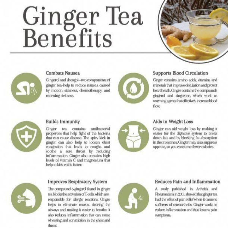 RAW TISANE Ginger Tea : Dried Ginger Tea / Teh Celup Jahe All Varian Isi 30 Tea Bag