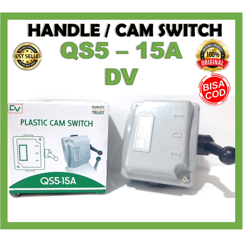 Handle Cam Switch QS5 15A DV Handle Genset