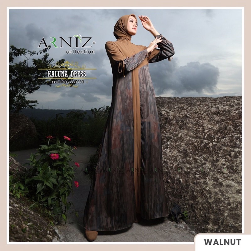 Kaluna Set ( Dress & Segi Empat ) by Arniz Collection