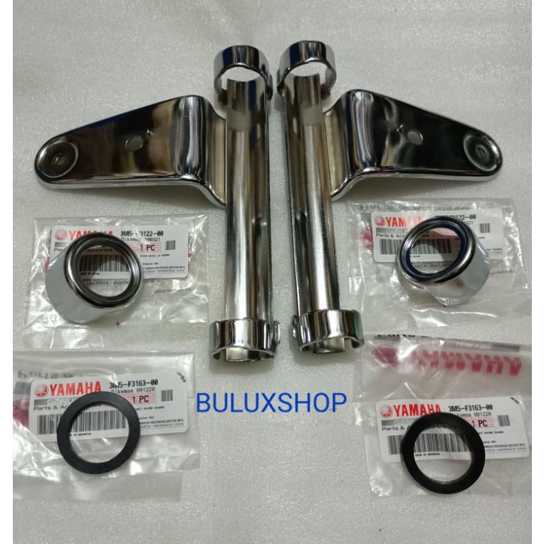 BREKET DUDUKAN KUPINGAN LAMPU PLUS CINCIN ORI RX KING RXK COBRA MASTER LAMA OLD LAWAS 5T5