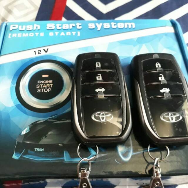 Keyless start stop engine remote model Toyota