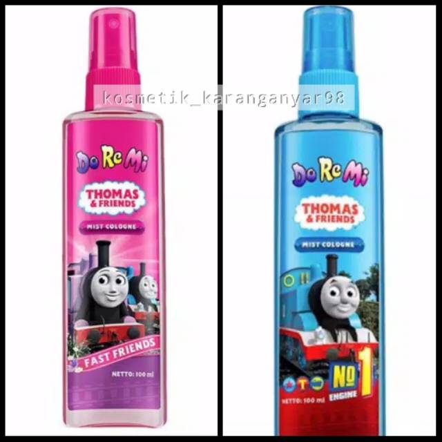 Doremi Thomas & Friends Mist Cologne Fast Friends 100 ml / Minyak anak / parfum anak