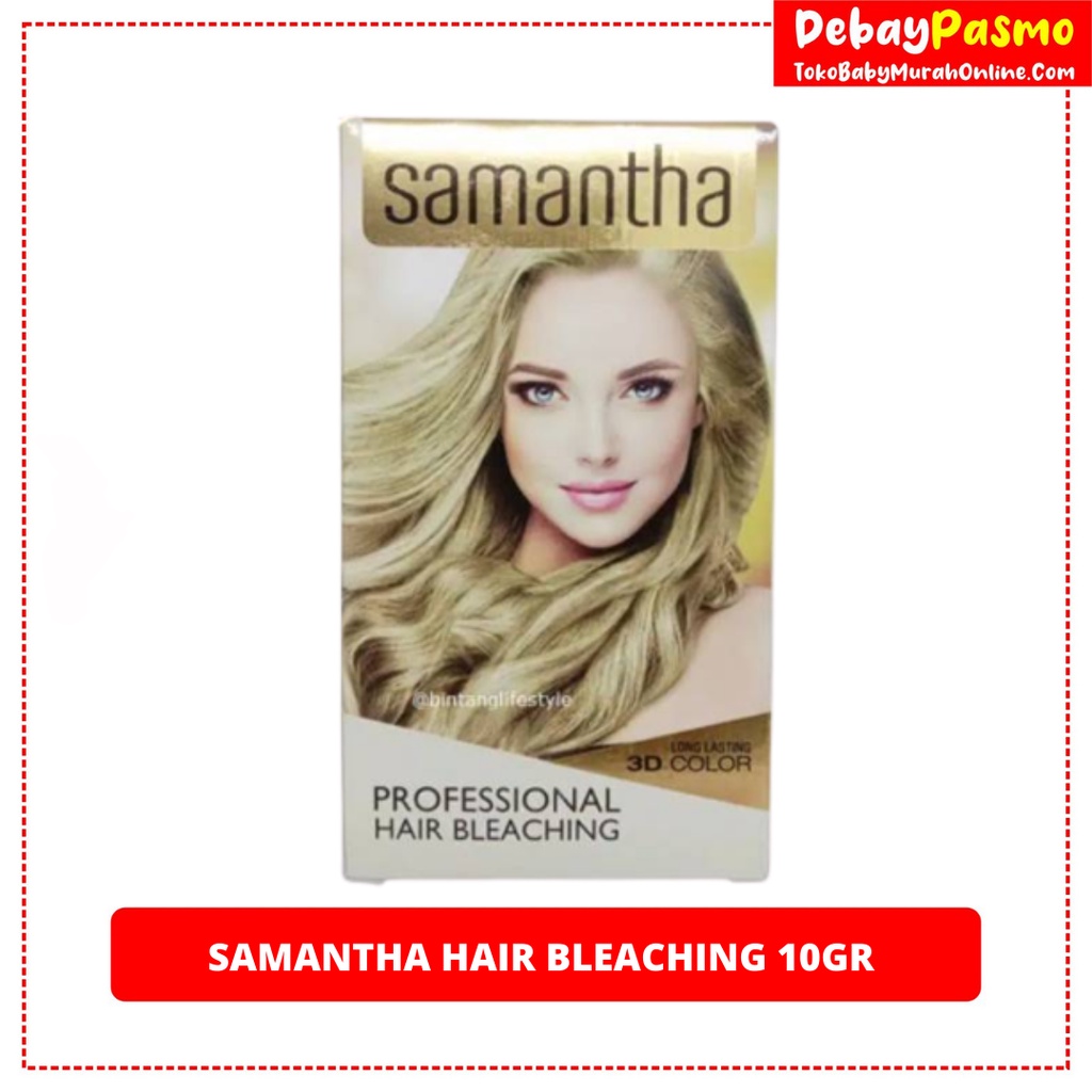 Jual SAMANTHA HAIR BLEACHING 10GR Shopee Indonesia