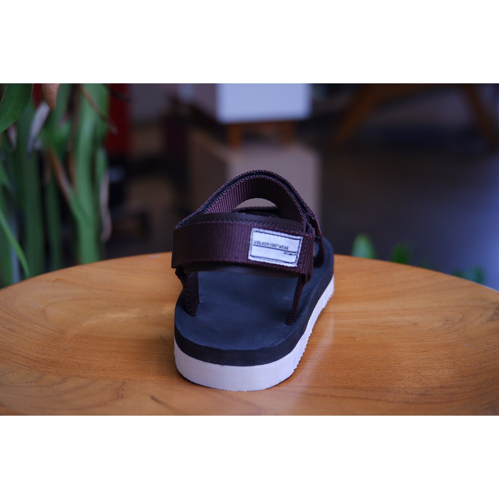 sandal pria wanita kasual volkerfootwear art marco brown