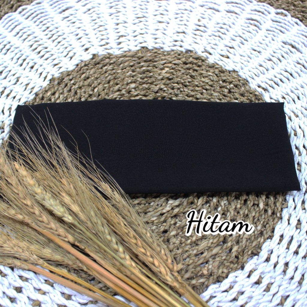 Selendang Sifon Hycon / Senteng 2.4m/ Selendang Bali / Senteng-Hitam