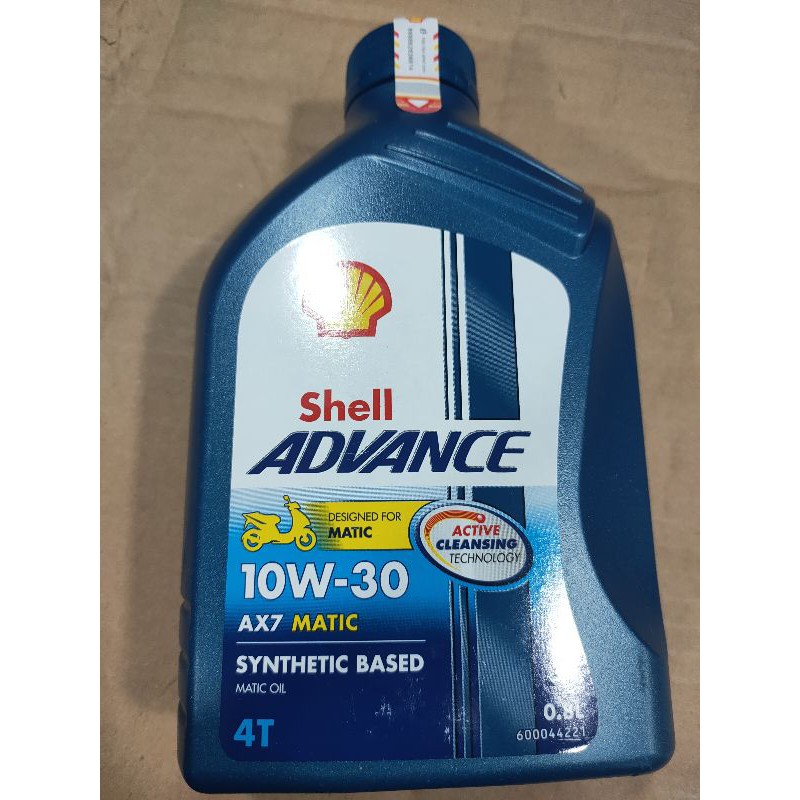 oli shell matic advance ax7 10w 30 0.8 dan 1 liter mio vario beat scoopy fino xride mio j mio m3 mio