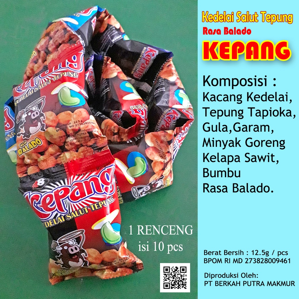 

Changro 1 Renceng isi 10 pcs 12,5g x10, Kacang Kedelai