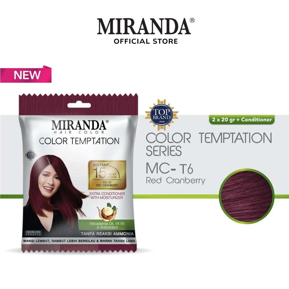 Miranda Hair Color Temptation / Semir Sachet