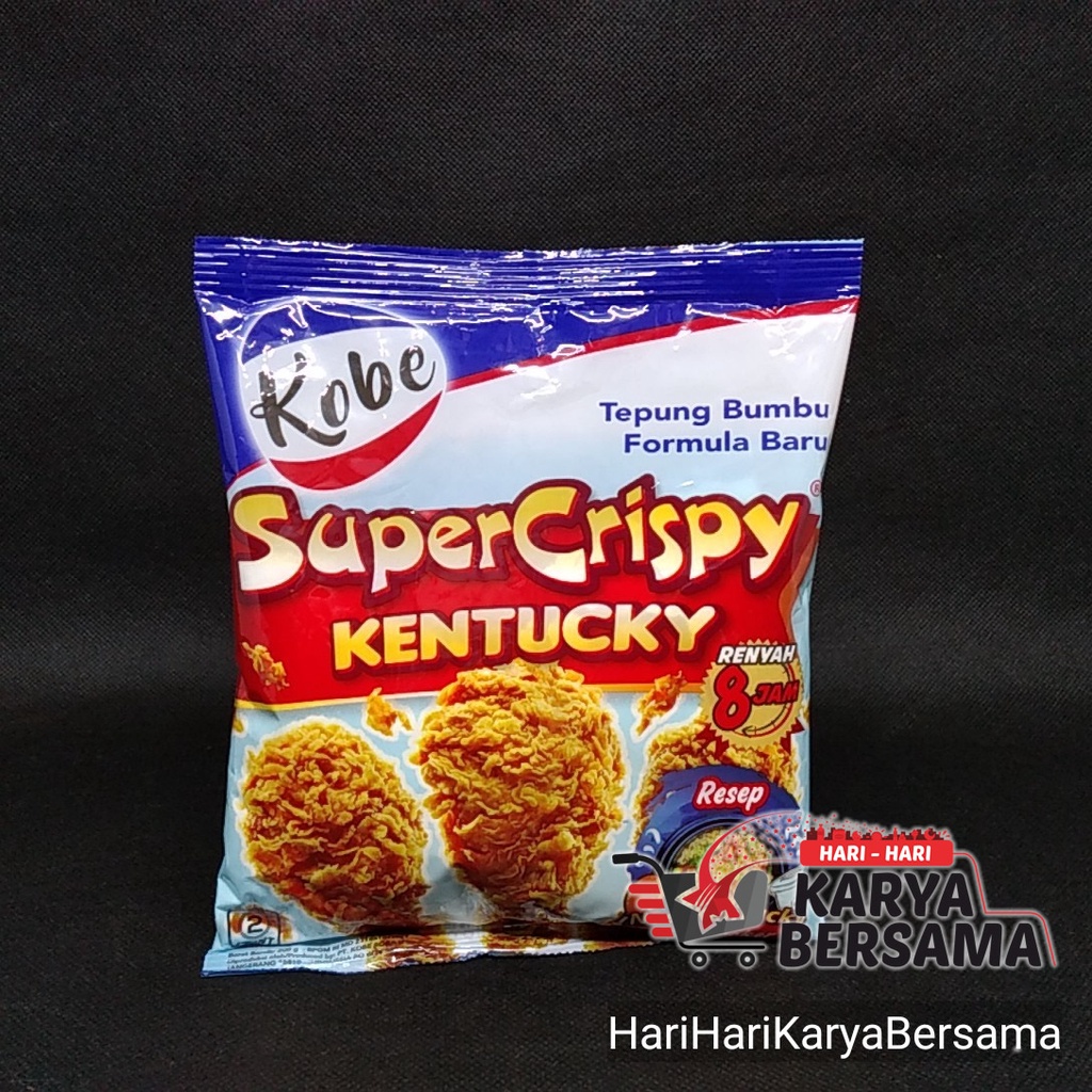 

KOBE TEPUNG BUMBU SUPER CRISPY KENTUCKY 200GR