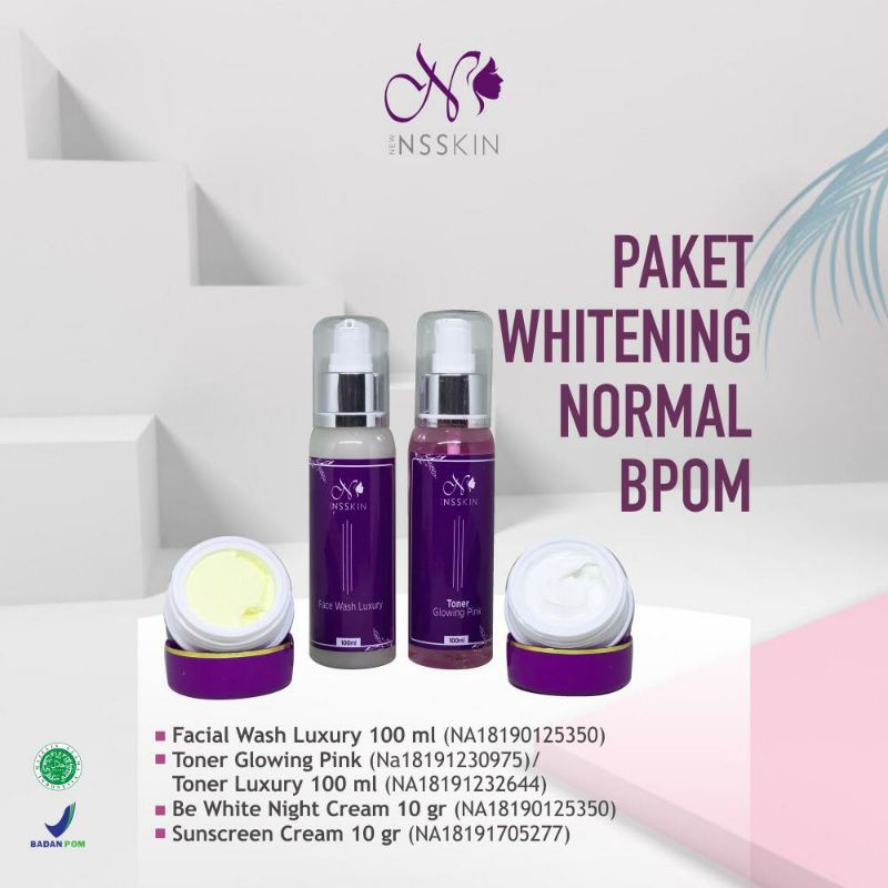 Nsskin Whitening Normal BPOM