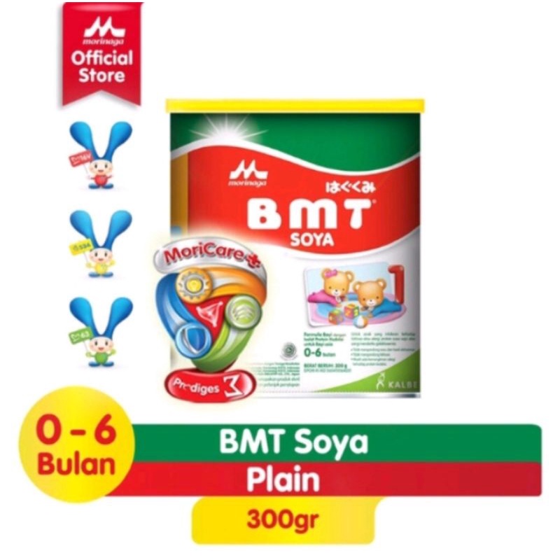 Morinaga BMT SOYA usia 0-6 bulan 150gr (Kemasan Kerdus)