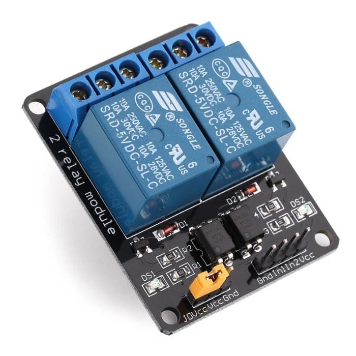 Jual Module Relay 2 Channel 5v 2channel Arduino Indonesiashopee Indonesia