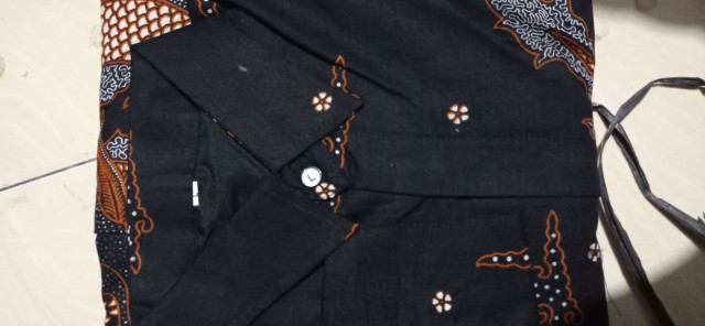 Kemeja Batik Pria Lengan Panjang Murah Seragam M L Xl Xxl