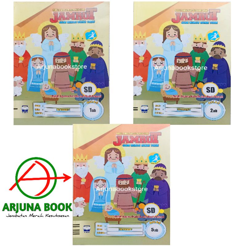 BUKU Lks Jamrut Agama Katolik Kls 1 2 5 SD Smt 1&2 Kurikulum 2013