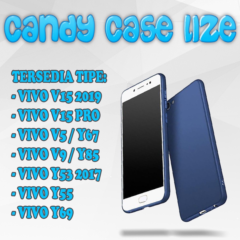 Lize Casing Silikon Vivo V15 2019 V15 Pro V5 Y67 Y91 Y93 Y95 Y53 2017 Y55 Y69 Soft Case Silicone Case Kesing