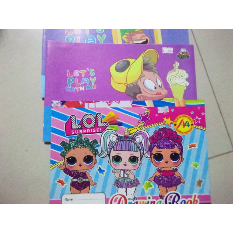 

Dikon buku gambar anak lucu